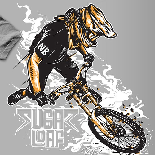 Stylish T-Shirt for Sugarloaf Mountain Bike Park