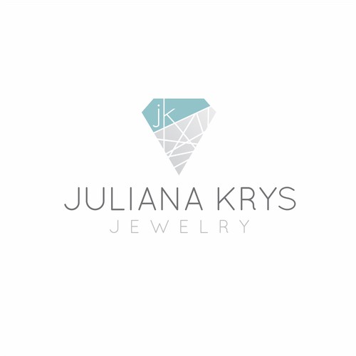 Sleek Edgy Logo for Jewelry Designer