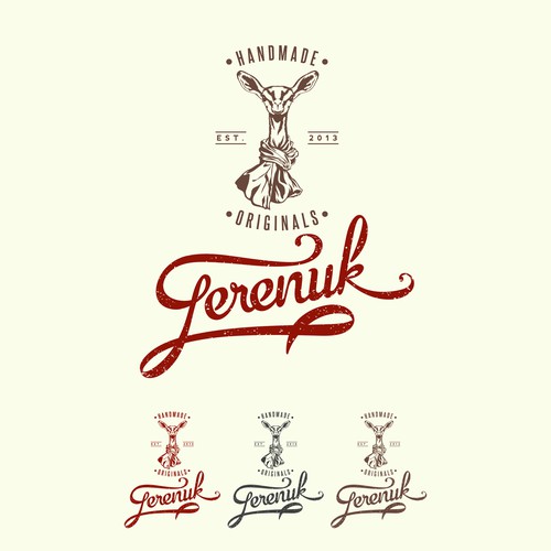 L.A. Fashion Icon ~GERENUK~ Handmade Originals, Needs Cool, Artistic, Simple Logo