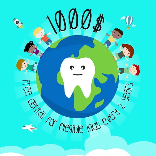 REDESIGN $1000 DENTAL OFFER POSTER