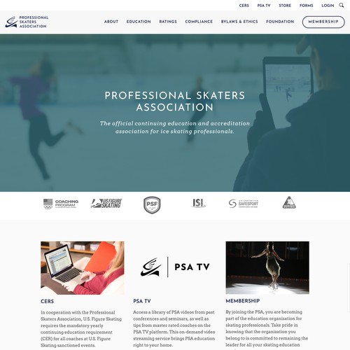Professional Skaters Association Website