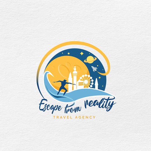 Logo for travel agency