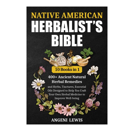 Book cover - Native American Herbalist's Bible
