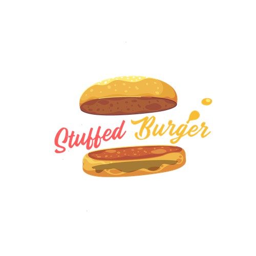 Food Cart Burger Logo