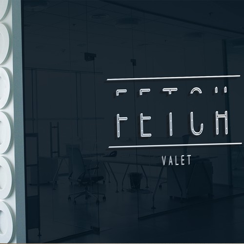 Create a sexy, edgy chic logo for a high-end valet service based in LA.