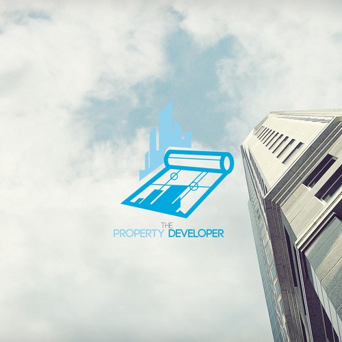 Innovative logo concept for architecture firm