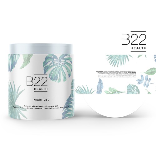 Packaging concept for luxury face cream