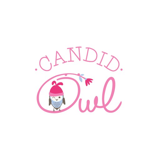 logo concept for Candid Owl
