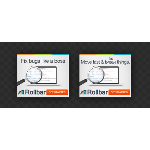 Create retargeting banners for software developers love