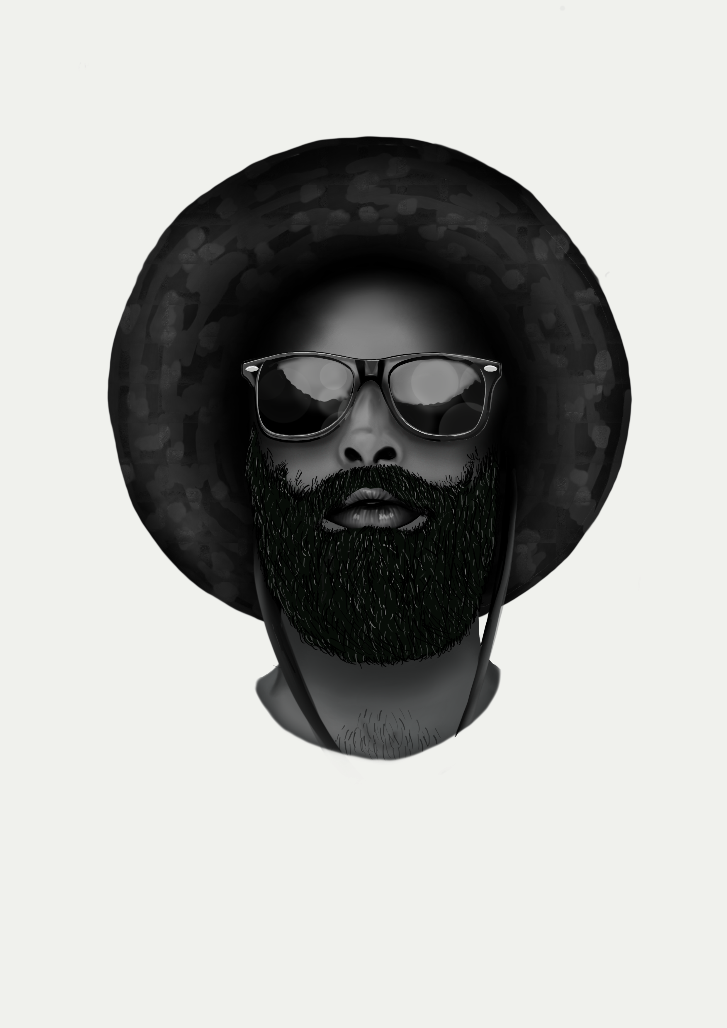 Sketch of abdul the goon