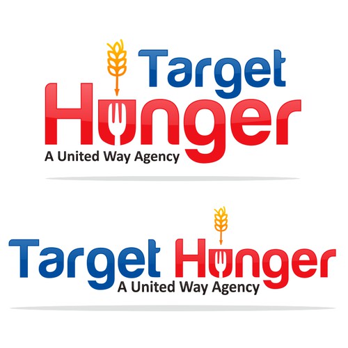 Target Hunger isn't Target Stores!  Can you communicate that with your logo design?
