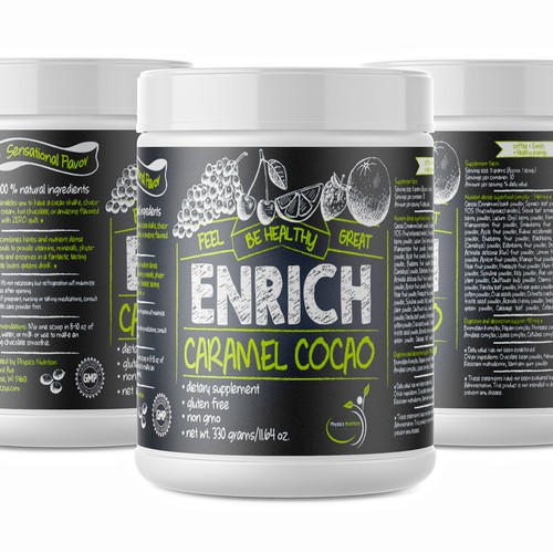 Enrich label