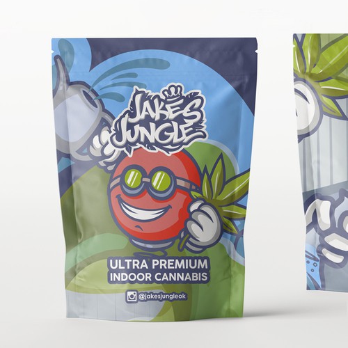 Jake's Jungle Mylar Bag Design