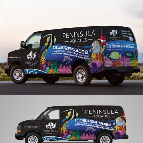 Pennunsula Aquatic van wrap