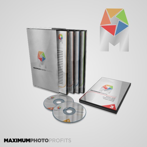Product Packaging and Logo for a 5-Module Info Product to be sold to Professional Photographers
