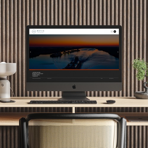 Match Marine Squarespace Website