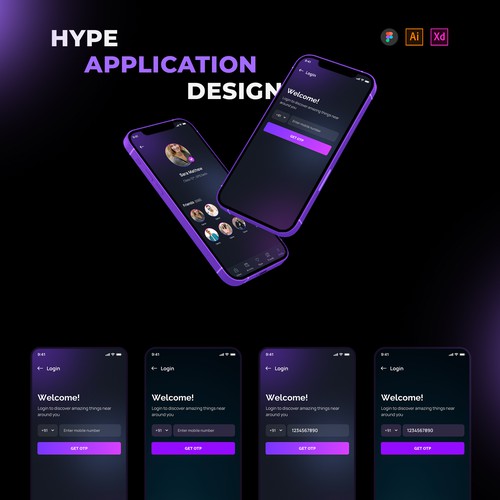 Hype App Design