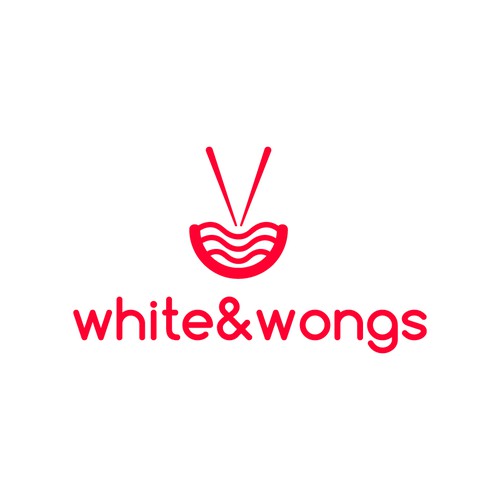 White & Wongs logo concept