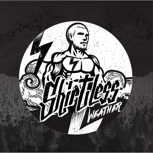 Shirtless Weather Logo
