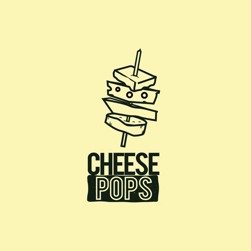 cheese pops  logo Brockling based