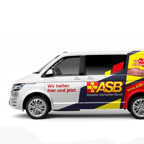 ASB Van Wrap Design