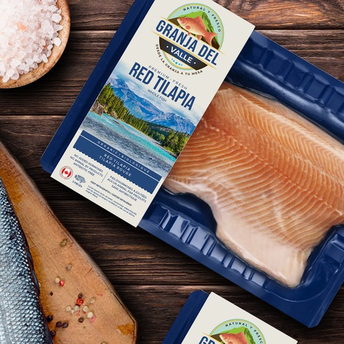 Label for Red Tilapia