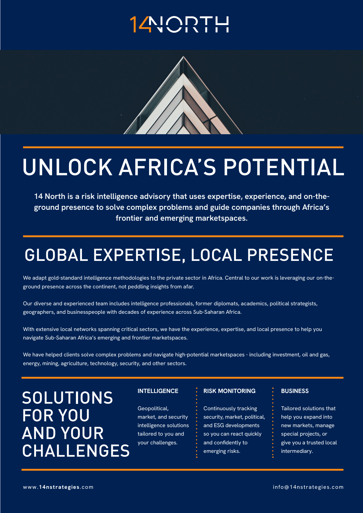 14 North One Pager