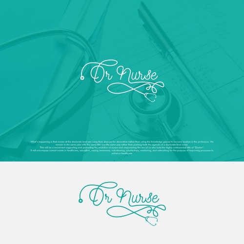 feminine Logo for Dr Nurse