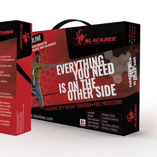 Slackline boxes for "slackbee"