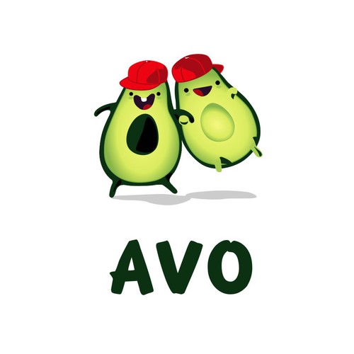 Clothes line - AVOCADO centered logo