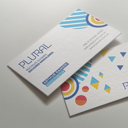 Business Card for a Consulting Company