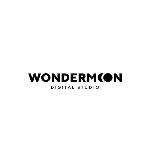 Bold logo for digital studio