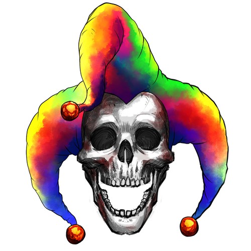 Memento Mori Skull Jester