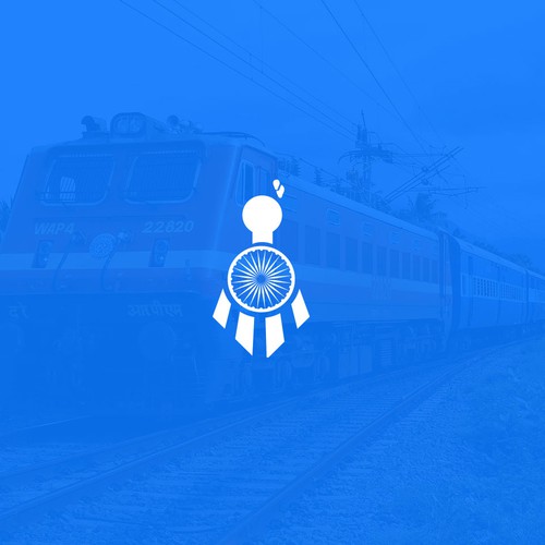 Logo design concept for A.K. rail