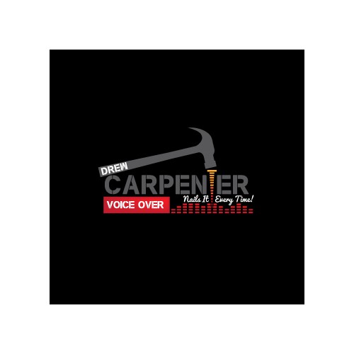 Drew Carpetner Voice Over needs a new logo