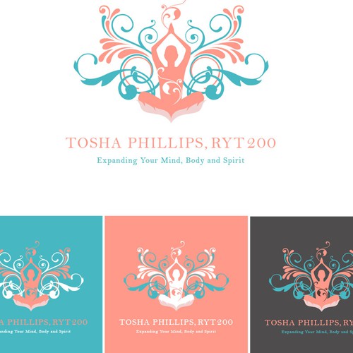 logo that portrays love, gratitude and expansion through adventure, yoga and vulnerability