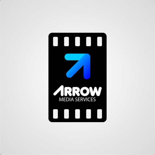 design logo for arrow media services