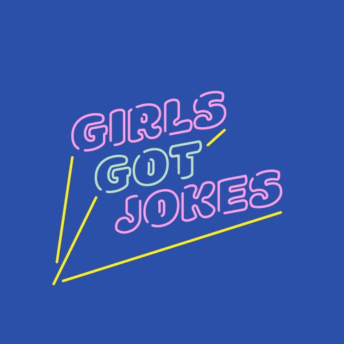 Bold logo concept for a comedy prank show