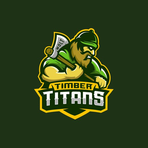 Timber Titans Team Logo