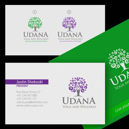 Udana Yoga and Wellness needs a new logo