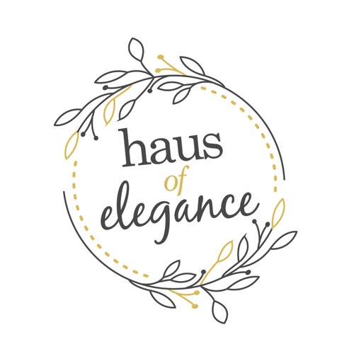 Elegant Floral Logo Design