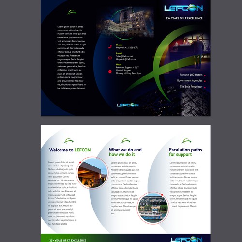 Customer Welcome Brochure