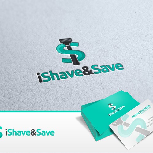 Create a winning logo for iShave and Save