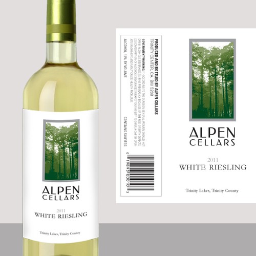 Alpen Cellars wine label