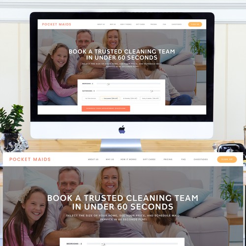Cleaning Company Web Design