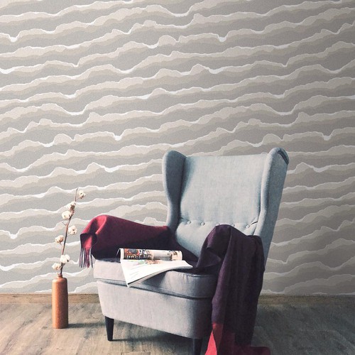 Waves, abstract wallpaper design 