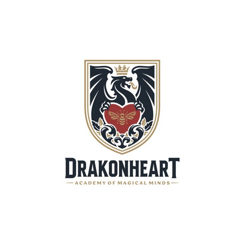Drakonheart logo design