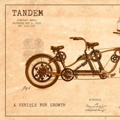 Steampunk Tandem Artwork / Finalist