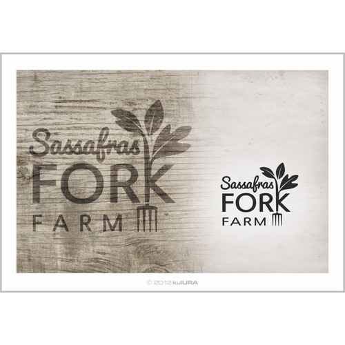 Create the next logo for Sassafras Fork Farm