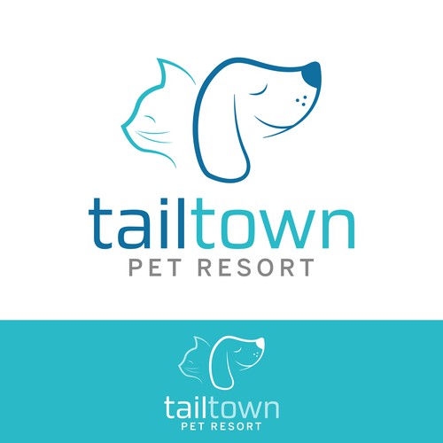 Logotipo Tail Town | Pet Resort